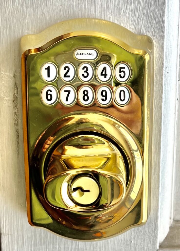 keyless schlage residential lock